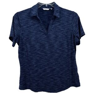 Lady Hagen Essentials Blue Polo Golf Shirt Women's Size‎ L